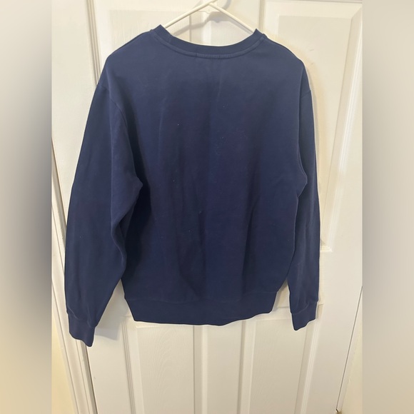 Ralph Lauren Navy Crewneck Sweater with Bear Motif - Picture 4 of 4